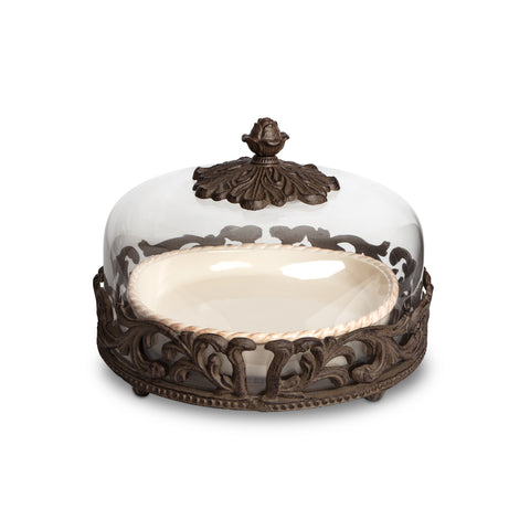 GG Collection 12"D Acanthus Pie Plate With D - 20% OFF
